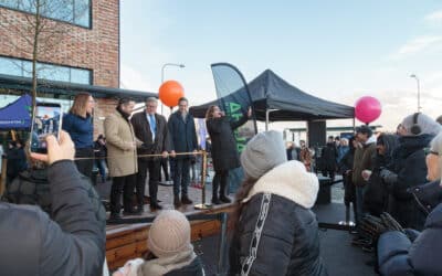 Invigningsglädje i Framtidens Backaplan